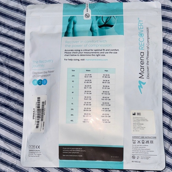 Marena Recovery Beige High-Back Shapewear - Picture 4 of 6